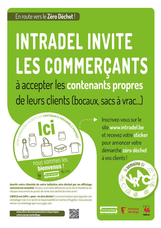 INTRADEL lance la « Semaine du Vrac » – Avis aux commerçants