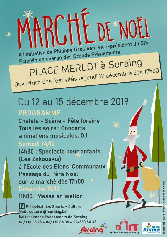 Le Marché de Noël de retour sur la place Merlot du 12 au 15 décembre