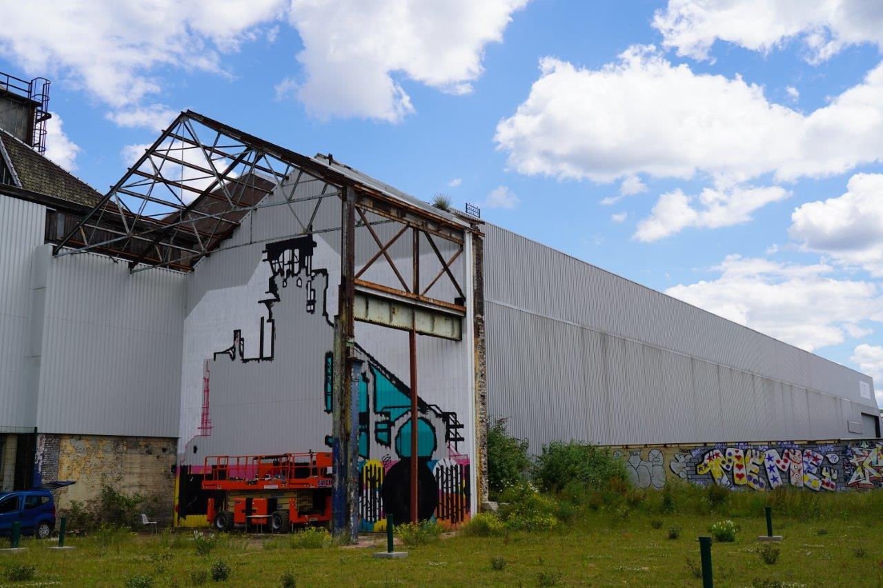 Une nouvelle fresque monumentale à Seraing