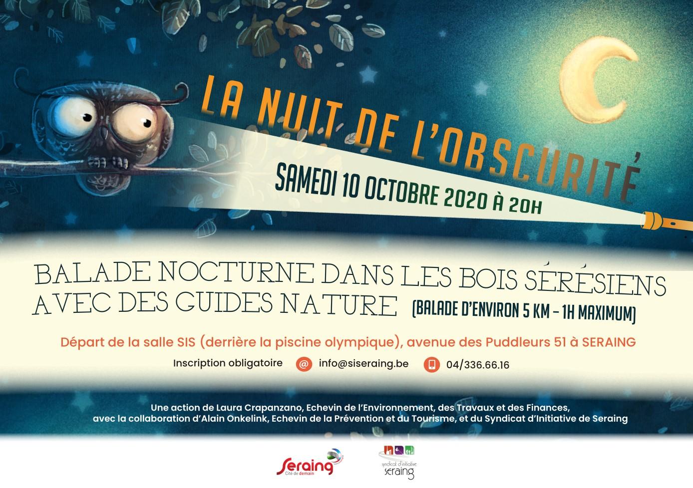 Participez à « La nuit de l’obscurité » et baladez-vous dans les bois sérésiens