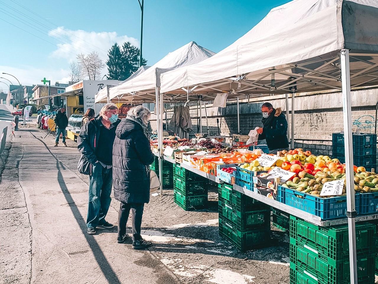 Le marché de Jemeppe a été inauguré ce mardi matin