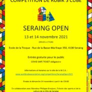 Seraing organise à nouveau une compétition de Rubik’s cube !