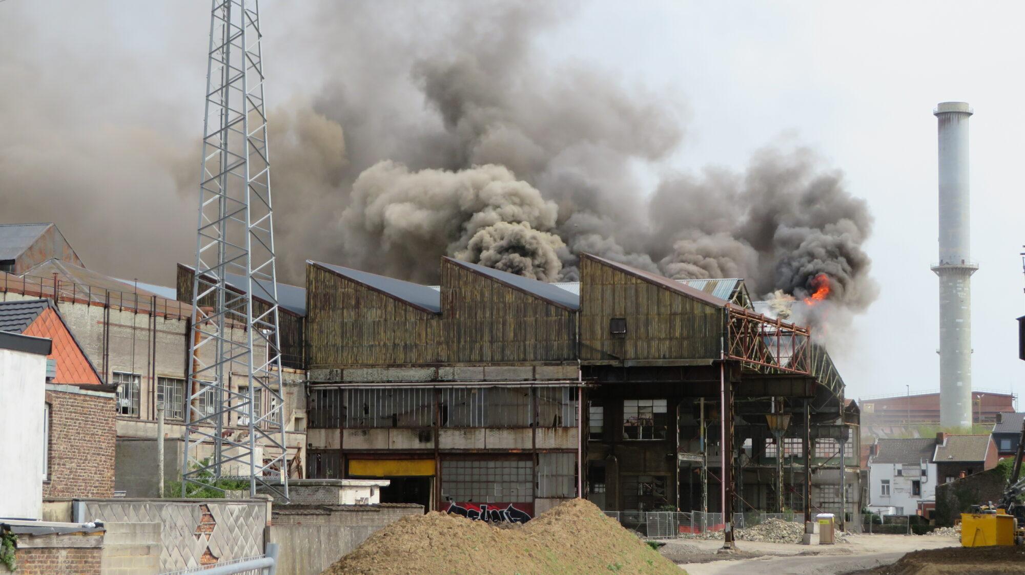 Incendie d’origine accidentelle aux ateliers centraux: aucun blessé à déplorer