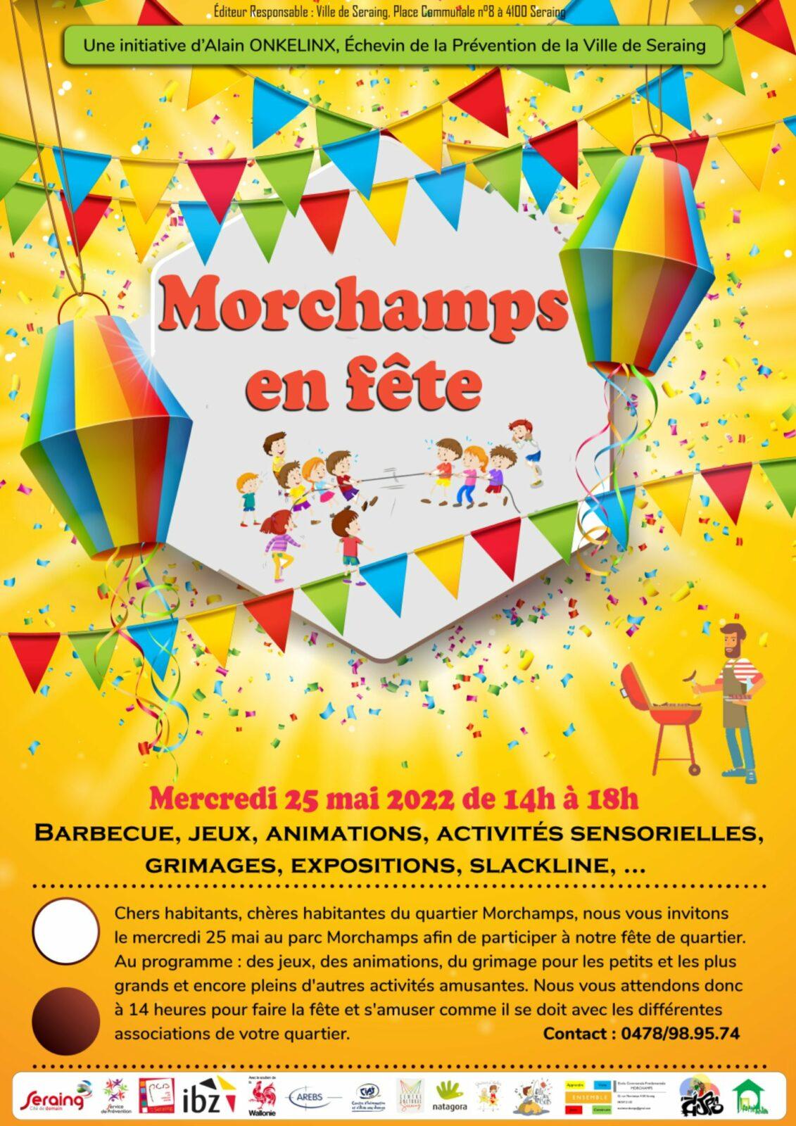 Participez à « Morchamps en fête » ce mercredi !