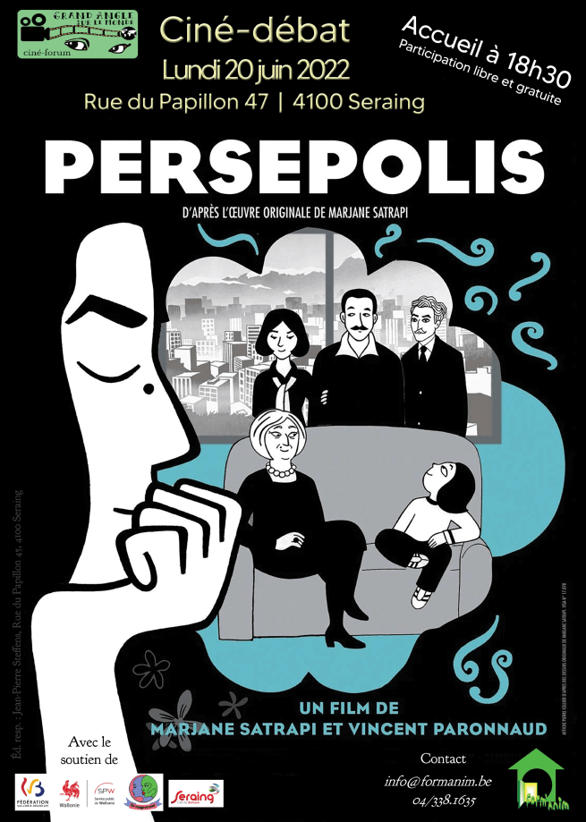Ciné-débat: assistez à la projection de « Persepolis »