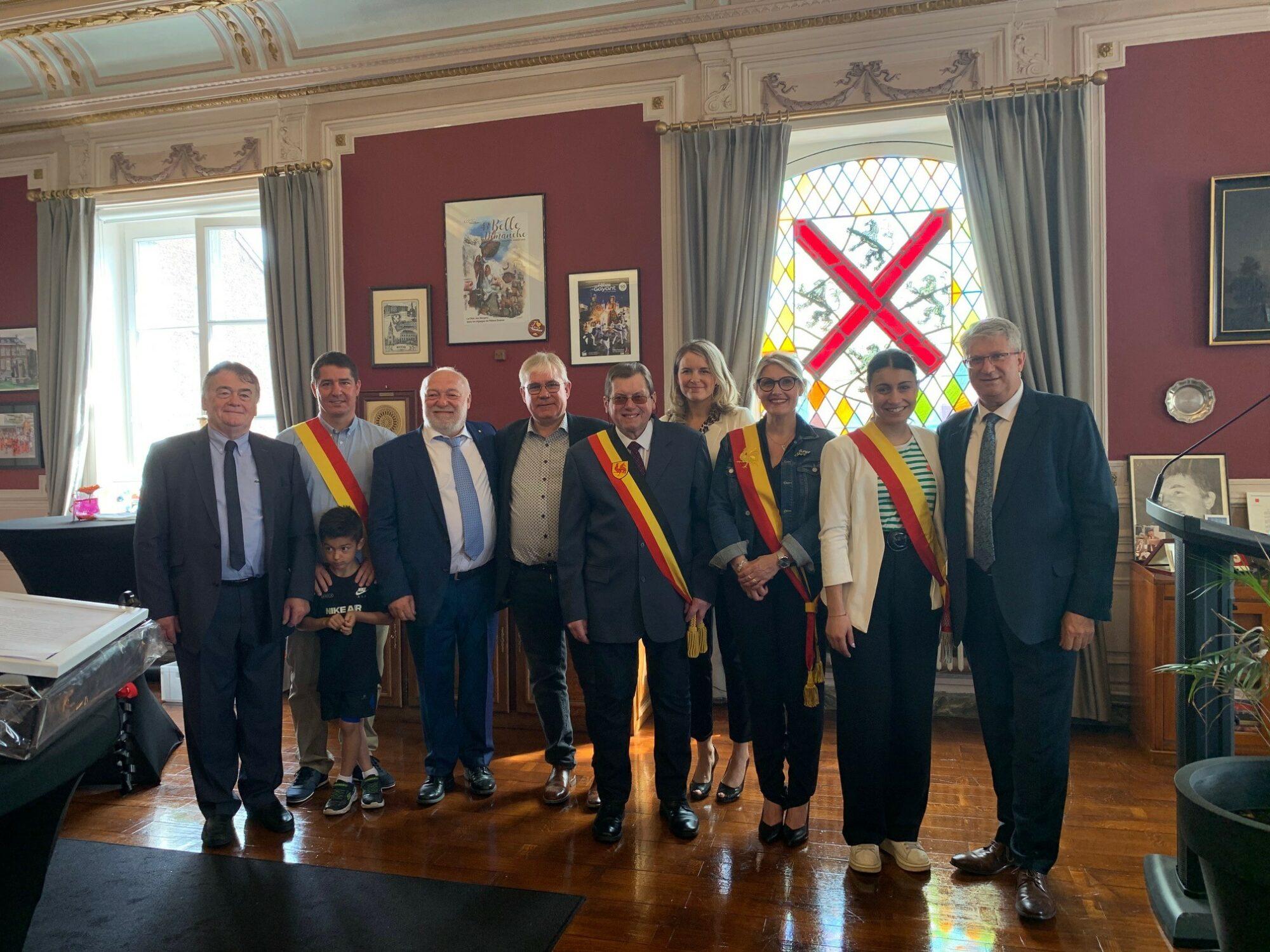 Gérard Filot, Antonio Castronovo, Marcel Renard sont devenus des citoyens d’honneur de la Ville de Seraing