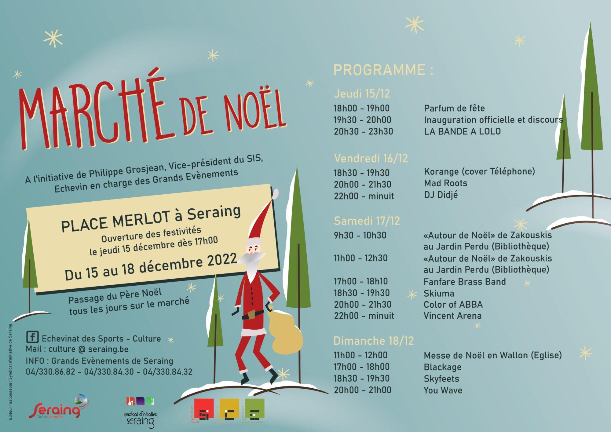 Le Marché de Noël de retour sur la place Merlot du 15 au 18 décembre
