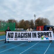 3 banderoles « No Racism In Sport » inaugurées à Seraing