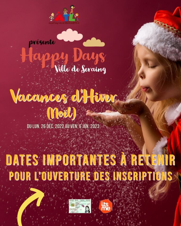 Happy Days d’Hiver/de Noël de retour le 26 décembre : la priorité donnée aux Sérésiens !