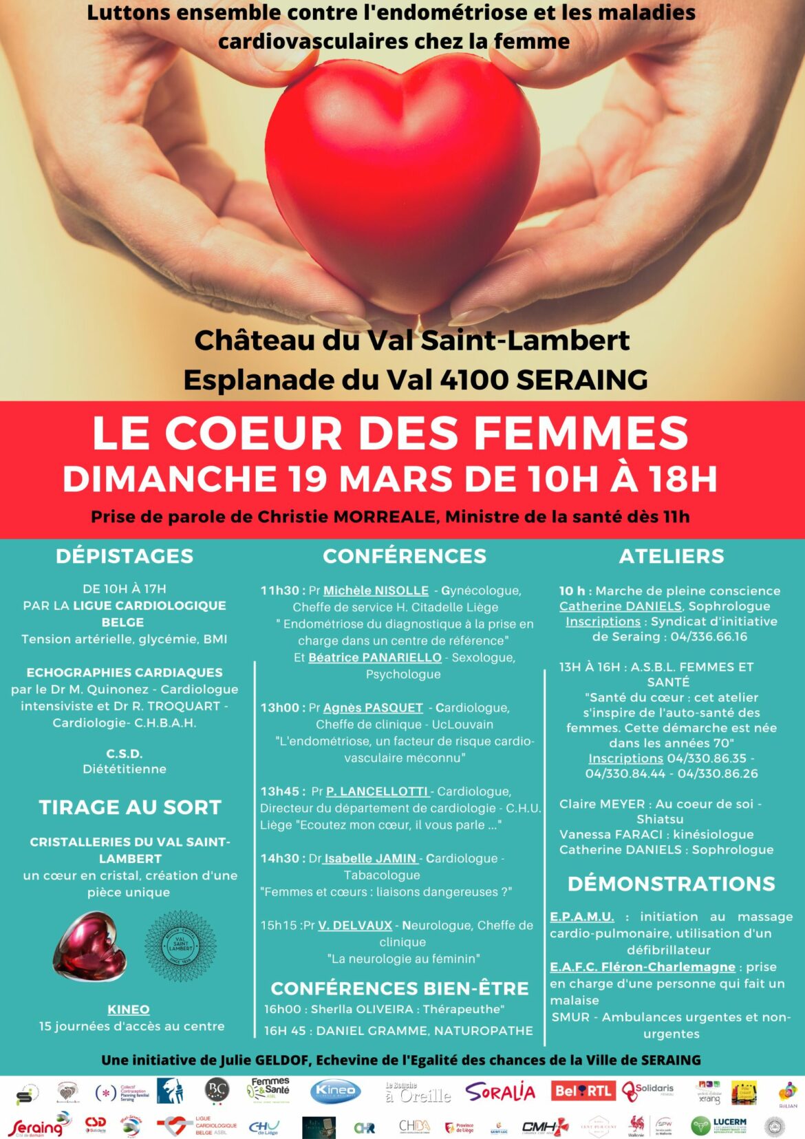 2e édition pour « Le coeur des femmes »: rendez-vous le 19 mars !
