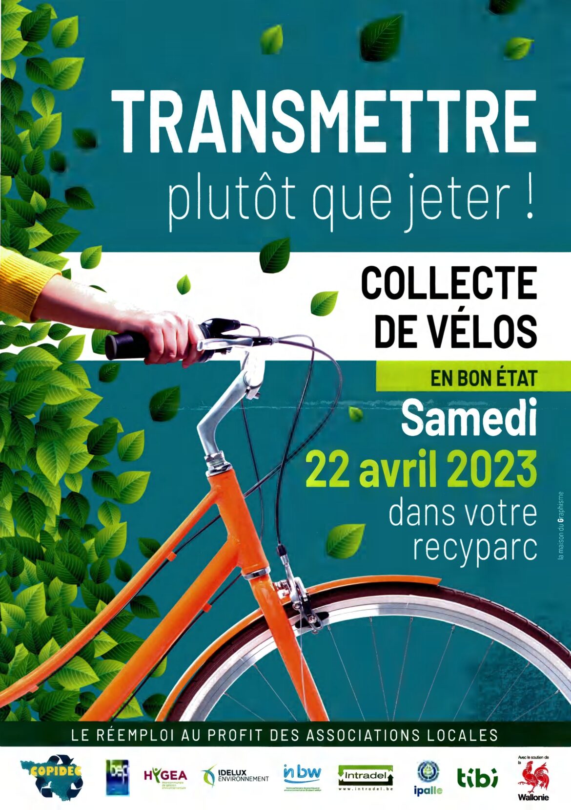 Participez à la collecte de vélos en bon état le 22 avril prochain !