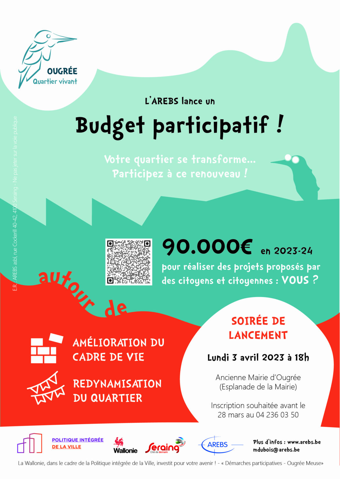 Un budget participatif de 90.000€ à Seraing !
