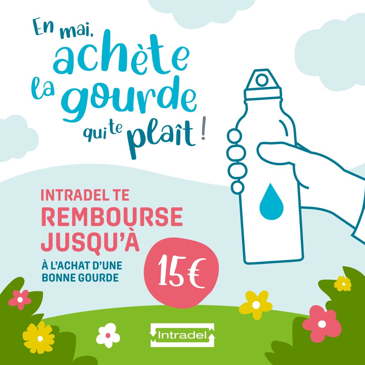 La campagne « Jamais sans ma gourde » continue