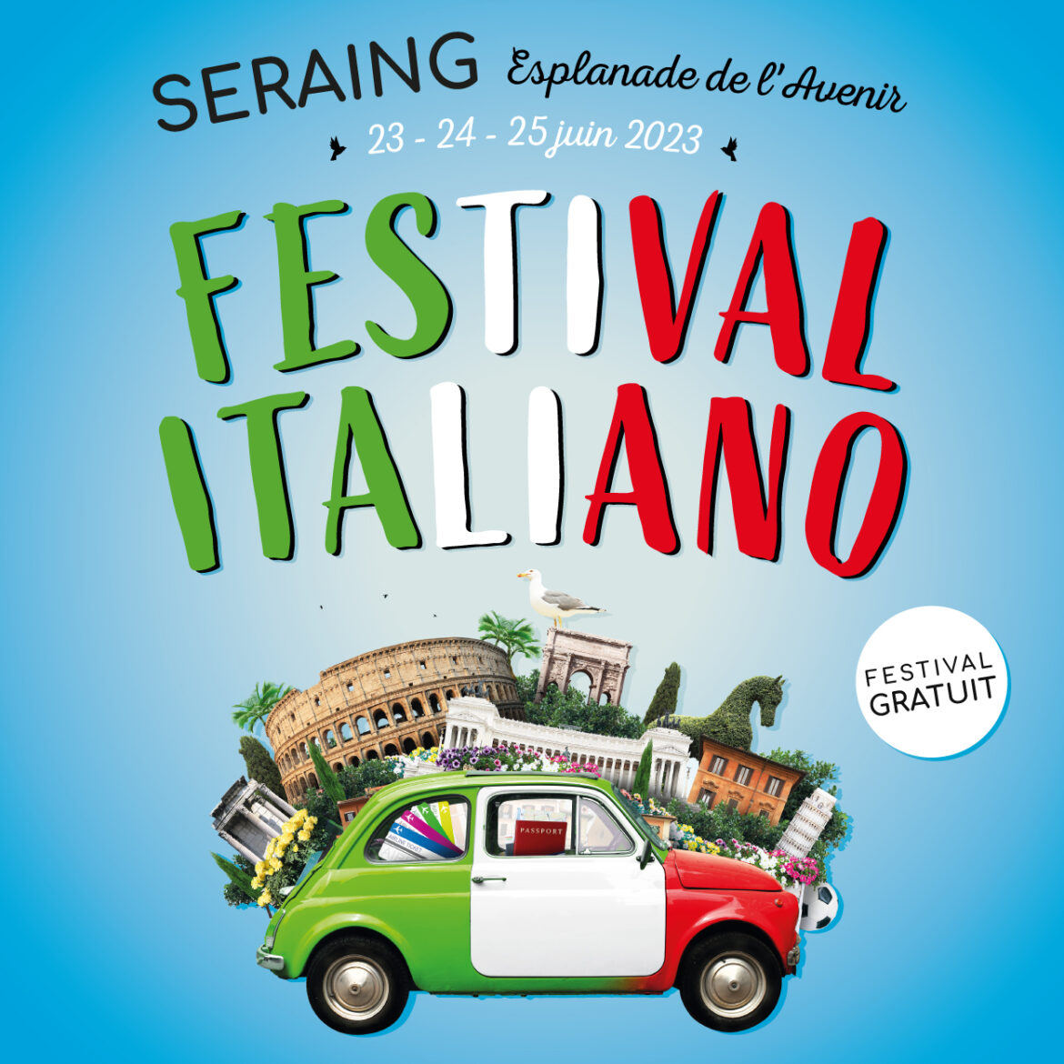 Le festival italien de retour les 23, 24 et 25 juin !
