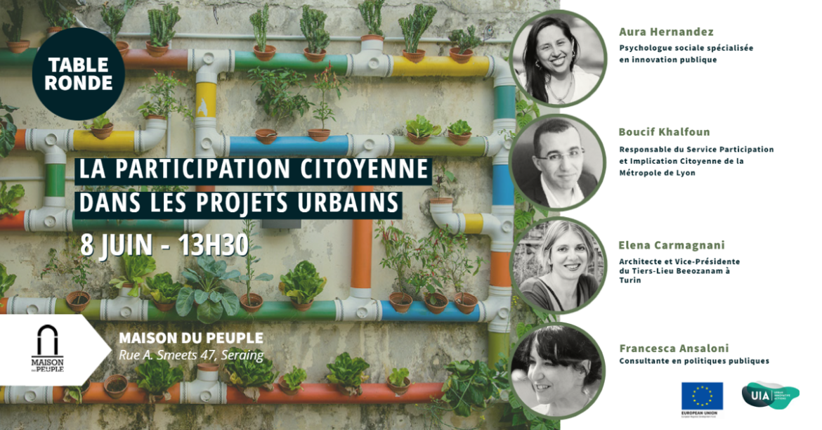 Table ronde: « La participation citoyenne dans les projets urbains »