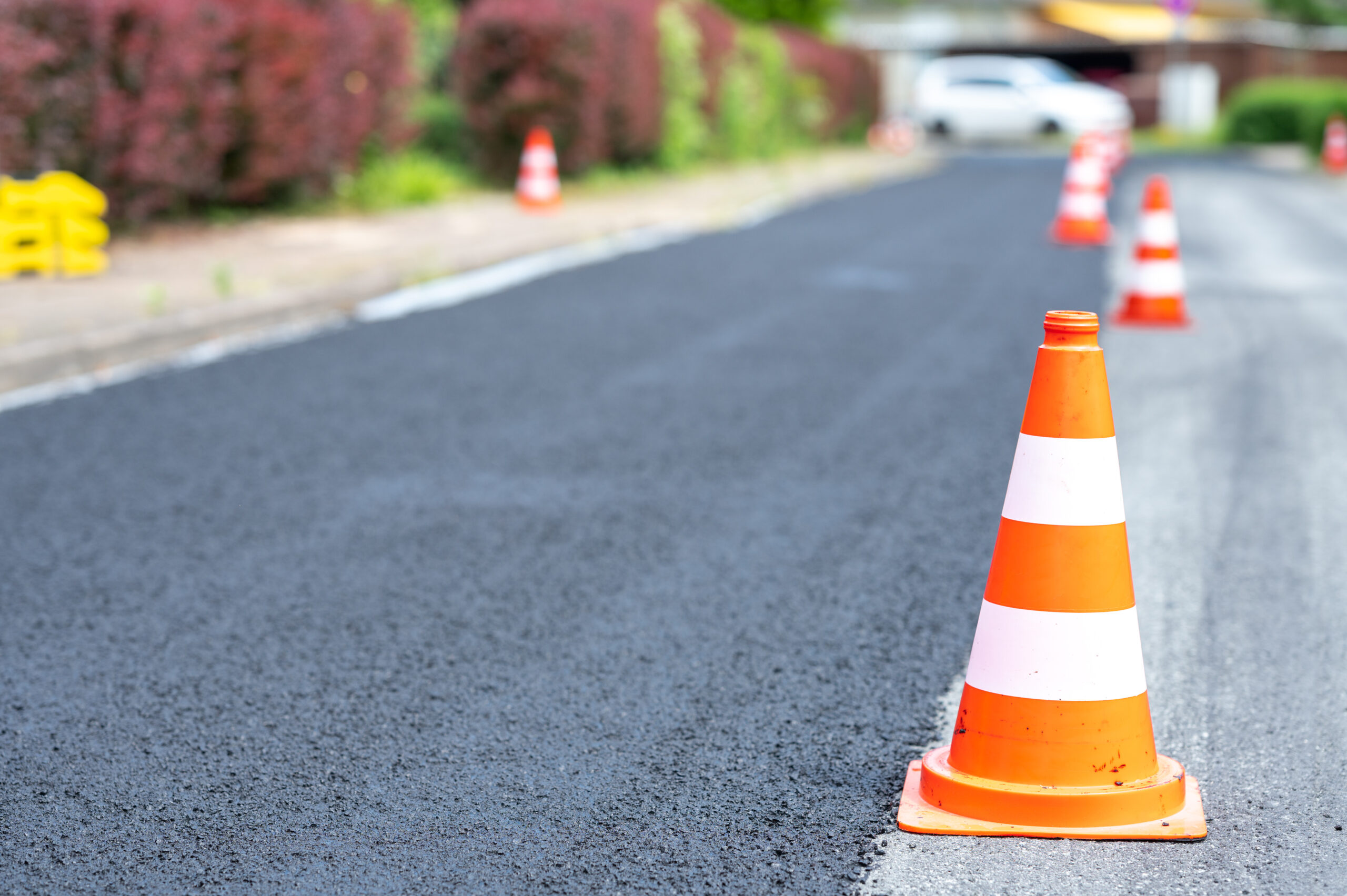 Travaux en cours sur le nouveau tronçon du boulevard urbain