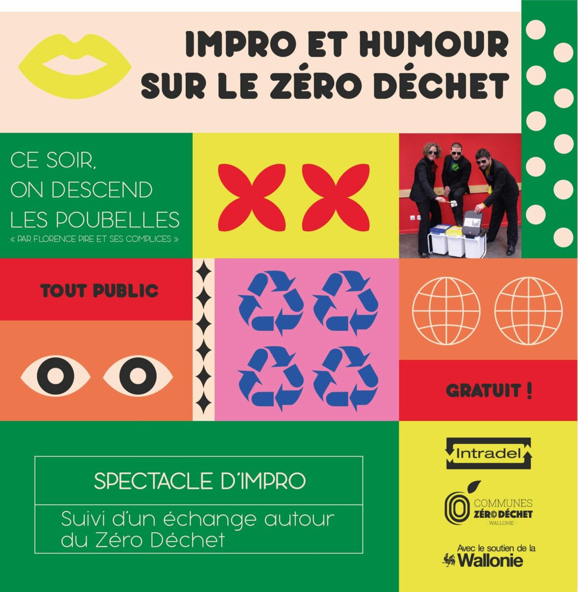 Assistez à un spectacle d’impro sur le zéro déchet