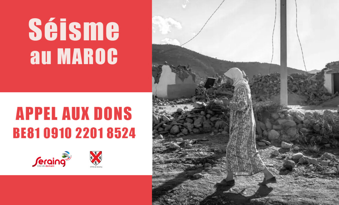 Tremblements de terre au Maroc: appel aux dons