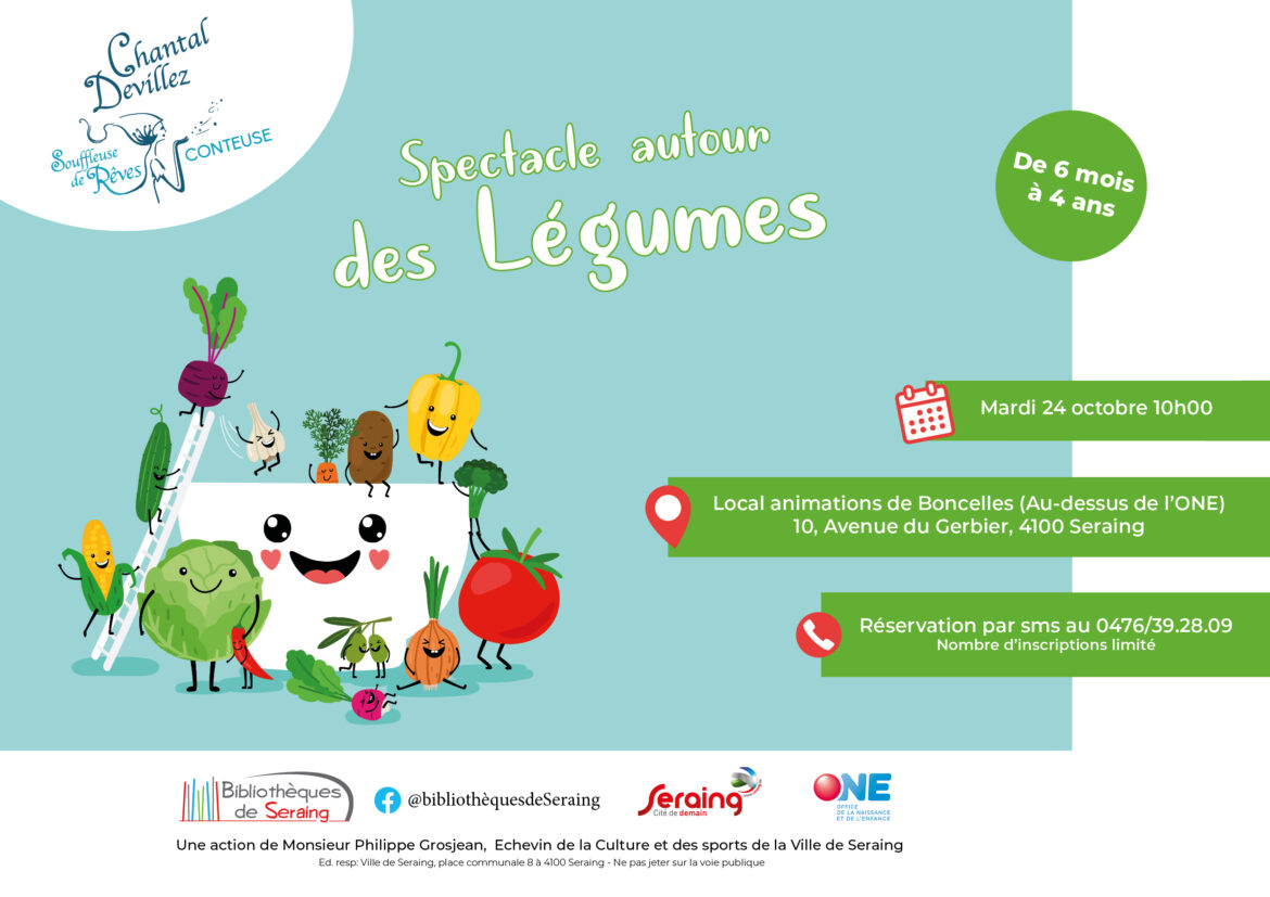 Les bibliothèques organisent un spectacle autour des légumes !