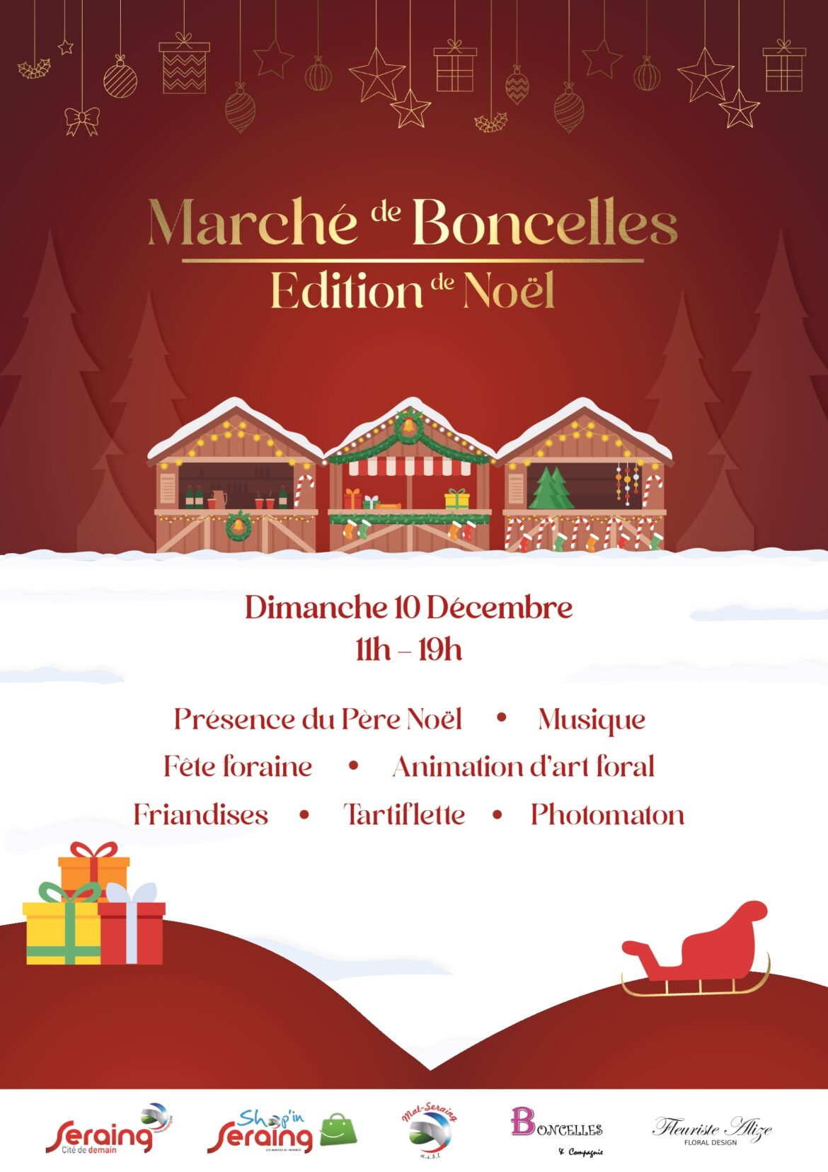 Venez au marché de Boncelles « spécial Noël » !