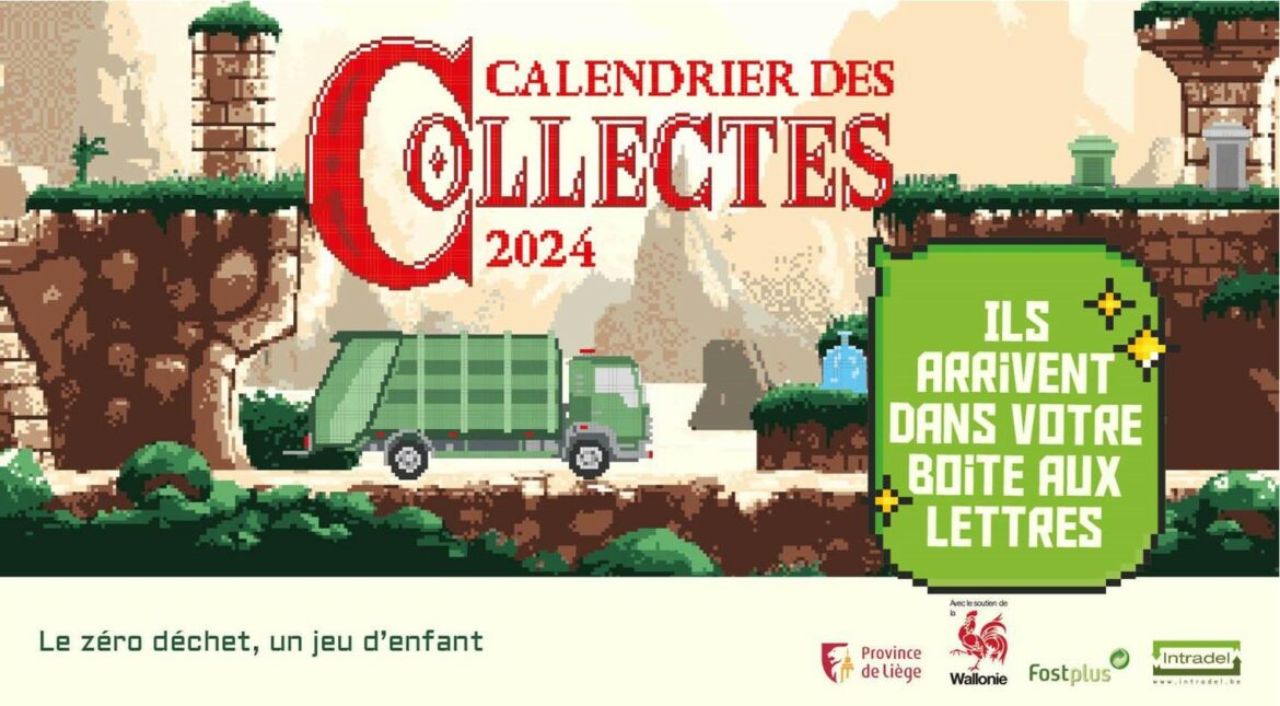 Distribution des calendriers Intradel mi-décembre