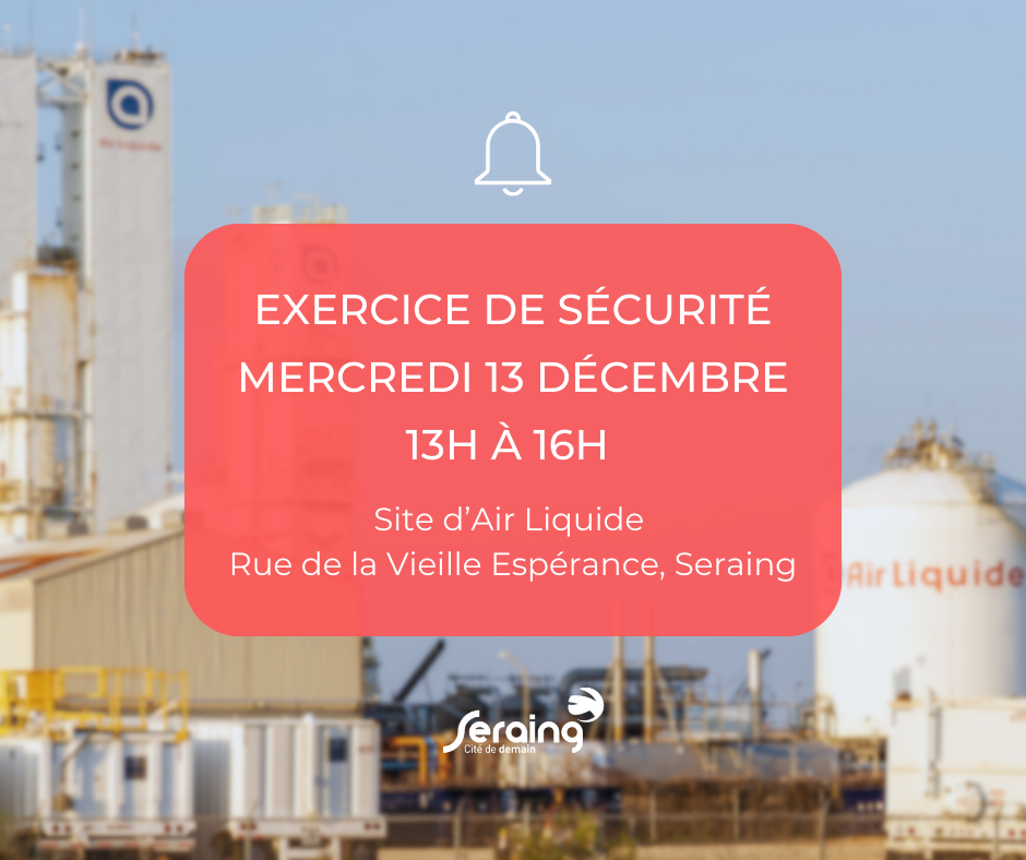 Tout savoir sur l’exercice de sécurité organisé mercredi prochain