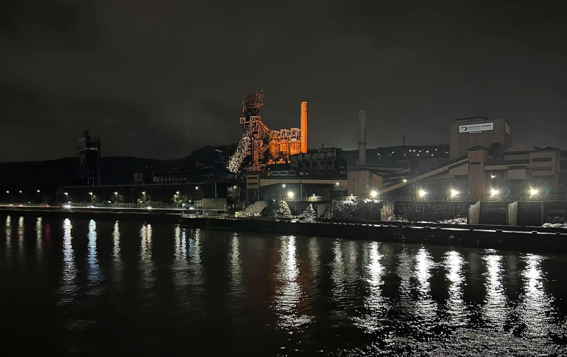 Le HFB s'est illuminé ! • Ville de Seraing