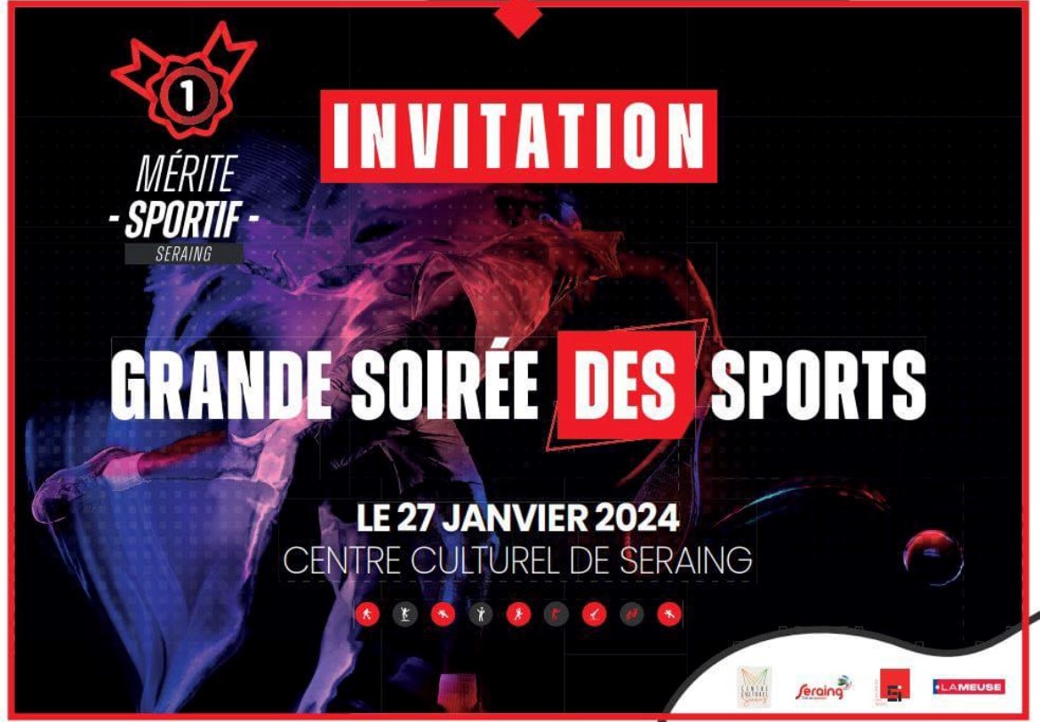 Assistez à la soirée du Mérite sportif 2023 le 27 janvier