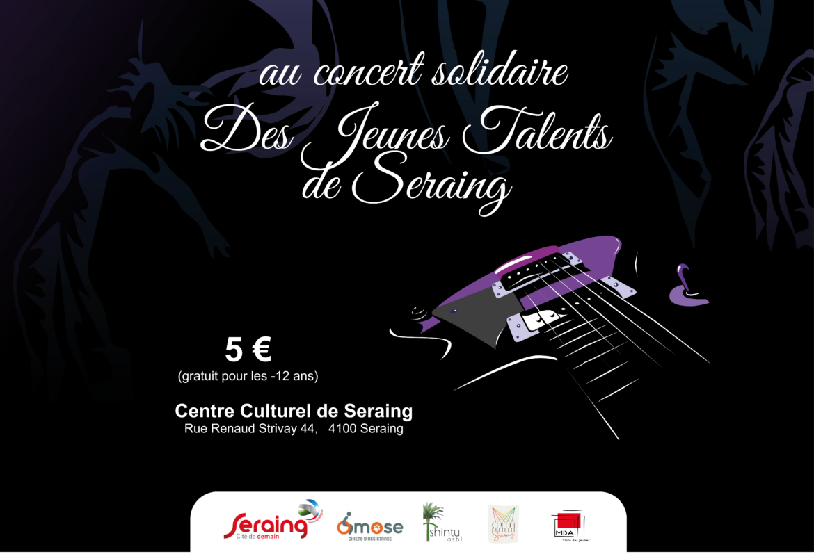 Participez au concert solidaire des jeunes talents de Seraing