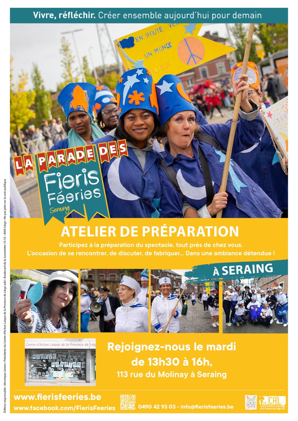 Fieris Féeries: début des ateliers de fabrication