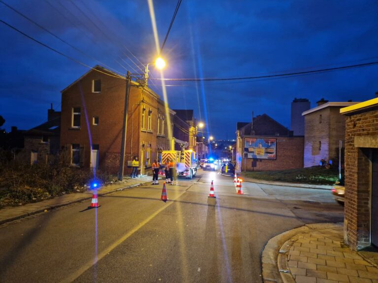 Accident rue Boverie: des coupures de courant à prévoir
