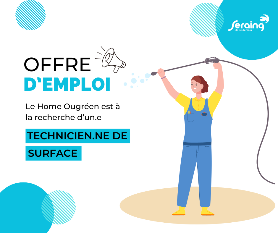 Offre d’emploi: le Home Ougréen recherche un(e) technicien(ne) de surface