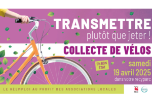 Participez à la collecte de vélos en bon état le 19 avril !