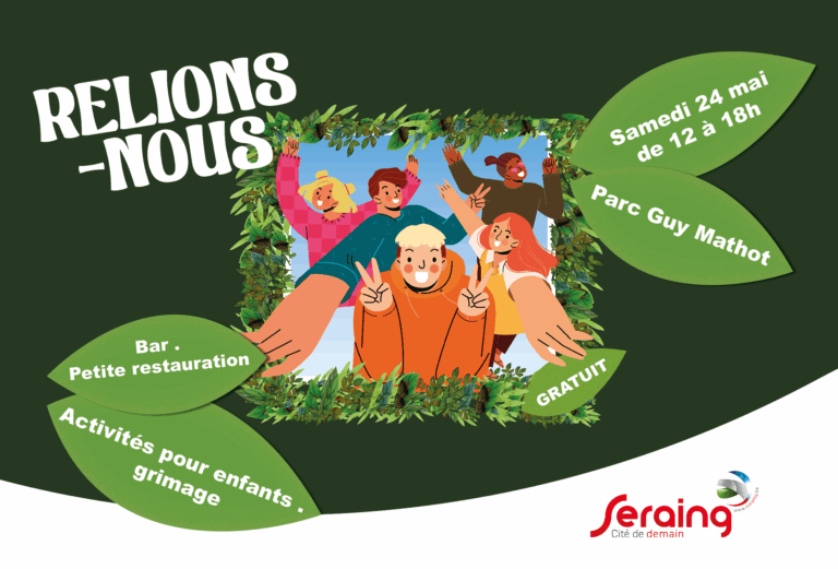 « Relions-nous » au parc Guy Mathot samedi prochain