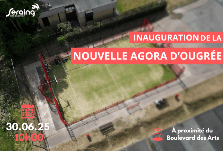 Participez à l’inauguration de la nouvelle agora d’Ougrée