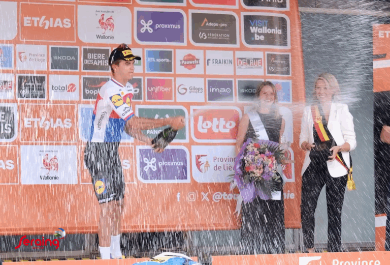 Mathias Vacek remporte la 4e étape du Tour de Wallonie à Seraing