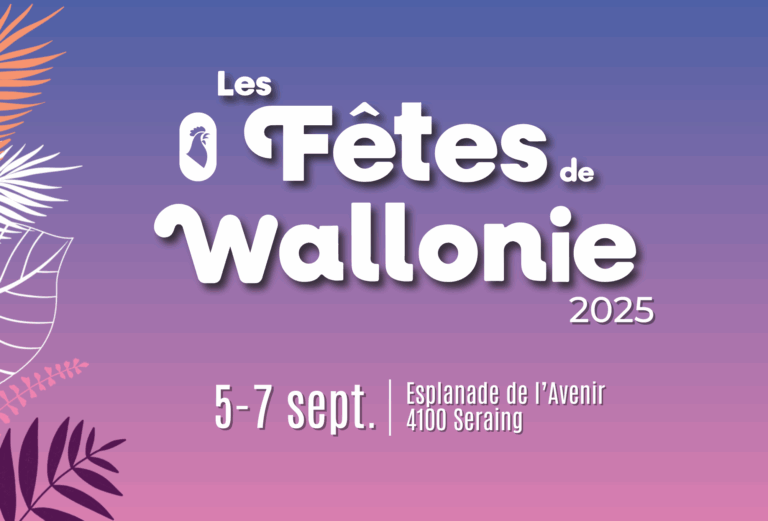 Les Fêtes de Wallonie seront de retour à Seraing les 5, 6 et 7 septembre !