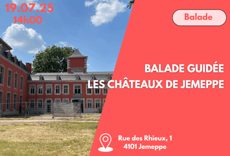 Visite guidée : les Châteaux de Jemeppe