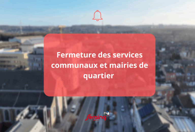 Fermeture de plusieurs services ces 11,12,13 et 14 août