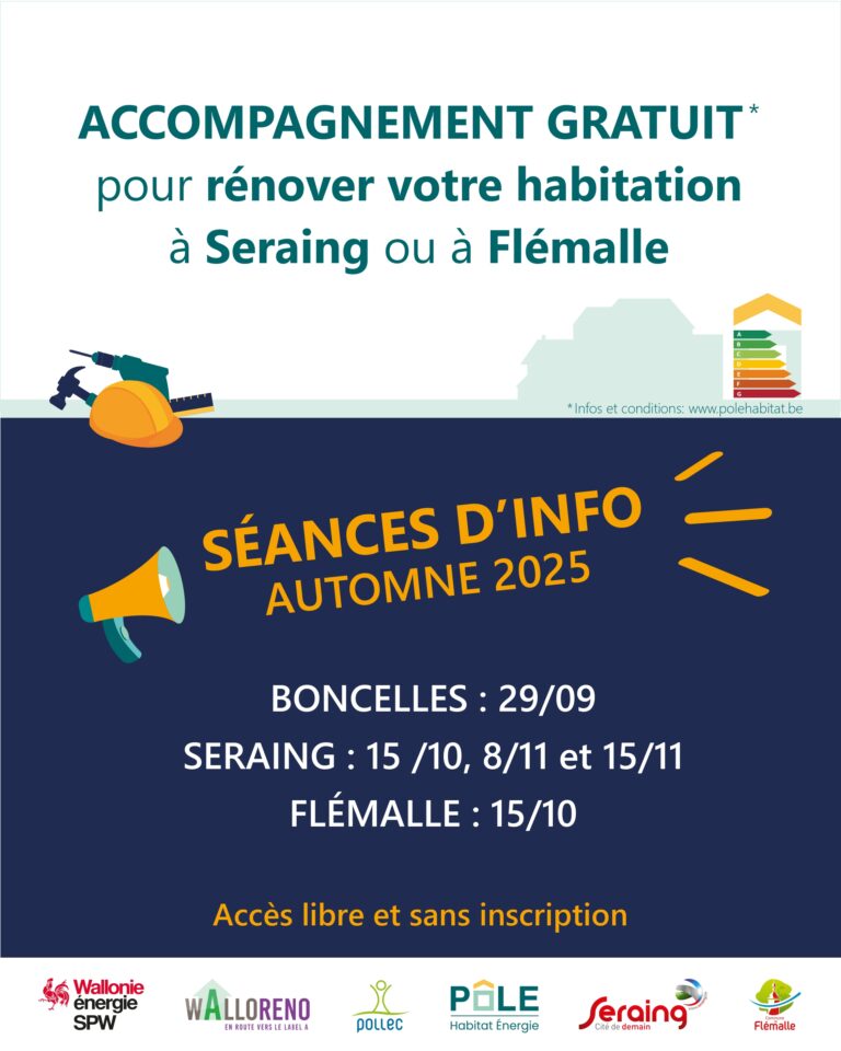 Participez aux séances d’information sur la rénovation énergétique