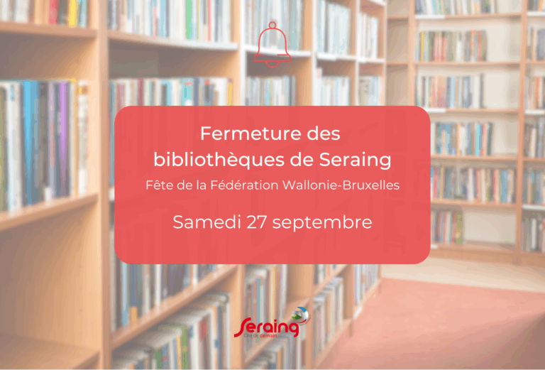Fermeture des bibliothèques le 27 septembre