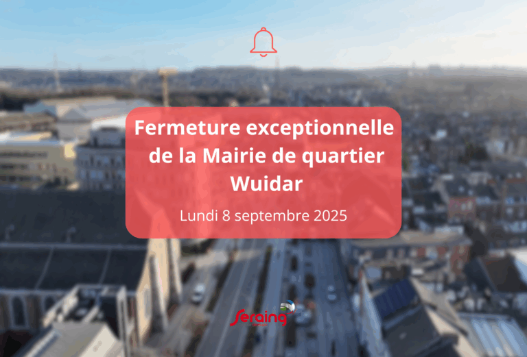 La Mairie de quartier d’Ougrée fermée ce lundi 8 septembre