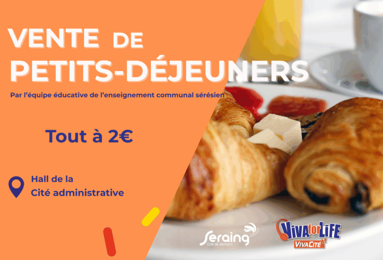 Profitez d’un petit-déjeuner au profit de Viva for Life