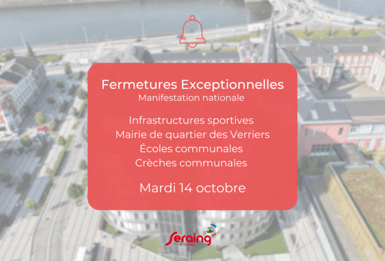 Manifestation du 14 octobre : plusieurs services fermés