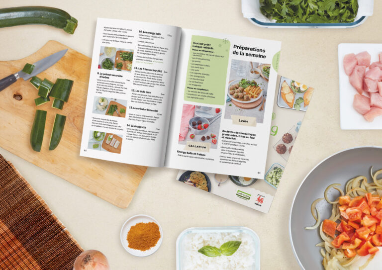 Batch-cooking : les livrets de recettes sont disponibles