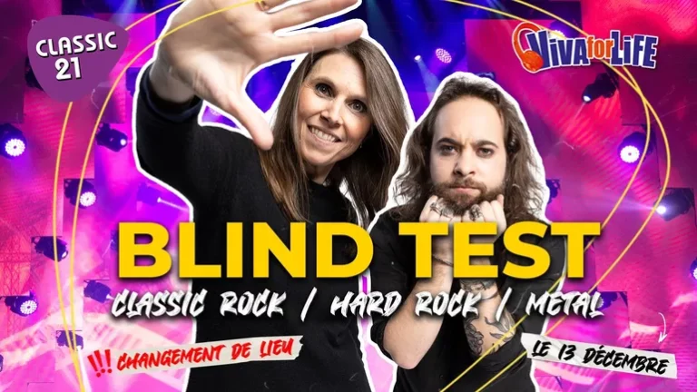 Participez au Blind test de Classic 21 au profit de Viva for Life