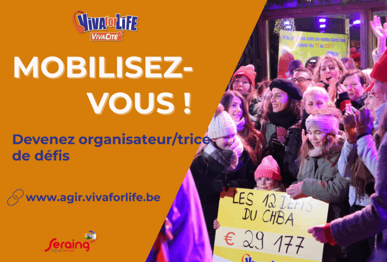 Viva for Life 2025: devenez organisateur/trice de défis!