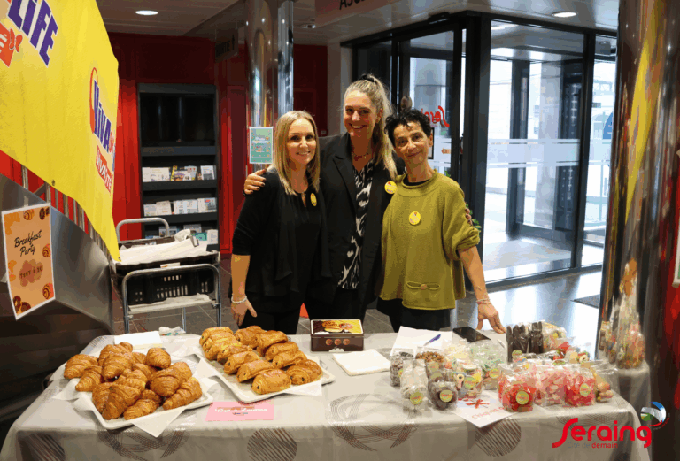 Viva for Life: retour en images sur la vente de petit-déjeuner à la Cité