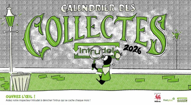 Distribution des calendriers Intradel : du 17 au 21 novembre 2025
