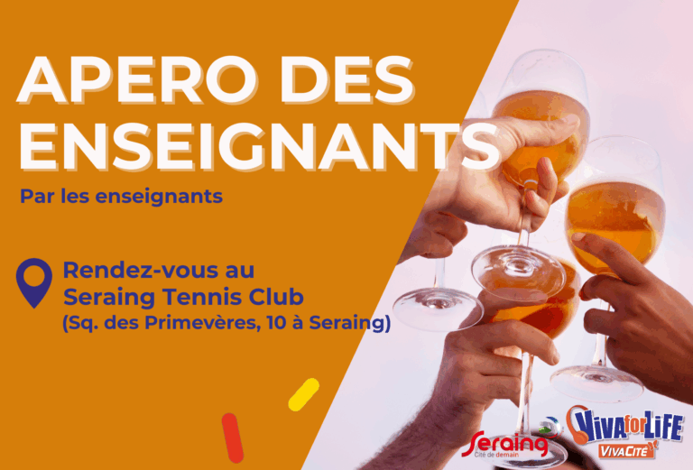 Défi Viva for Life: participez à l’apéro des enseignants !